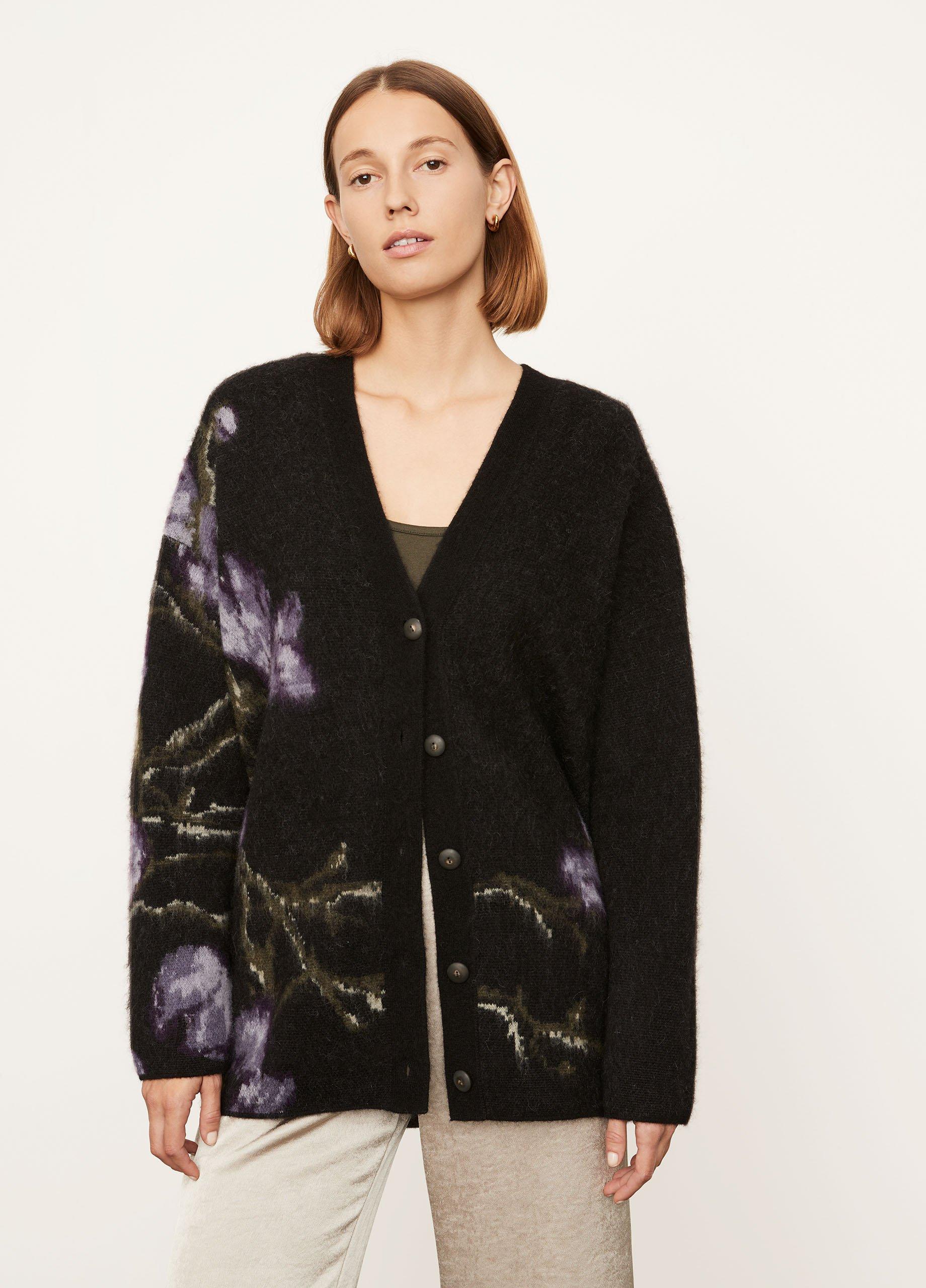 Orchid Jacquard Cardigan image number 1