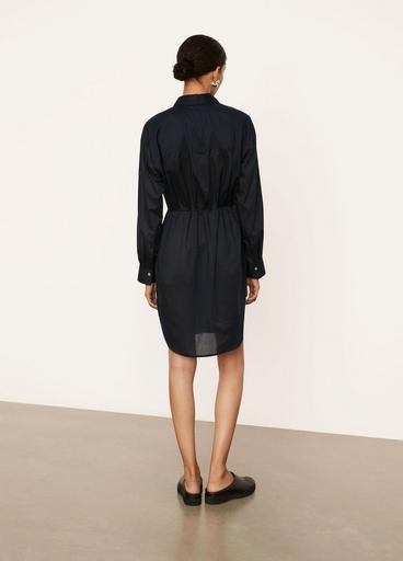 Relaxed Long Sleeve Shirt Dress image number 3