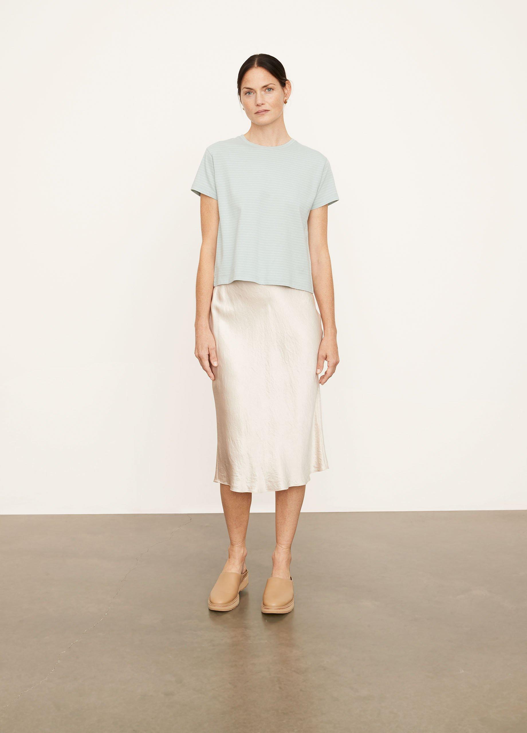 Neppy Stripe Short Sleeve Shrunken Crew image number 0