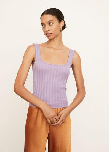 Wide Rib Square-Neck Camisole image number 1