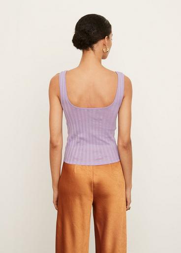 Wide Rib Square-Neck Camisole image number 3