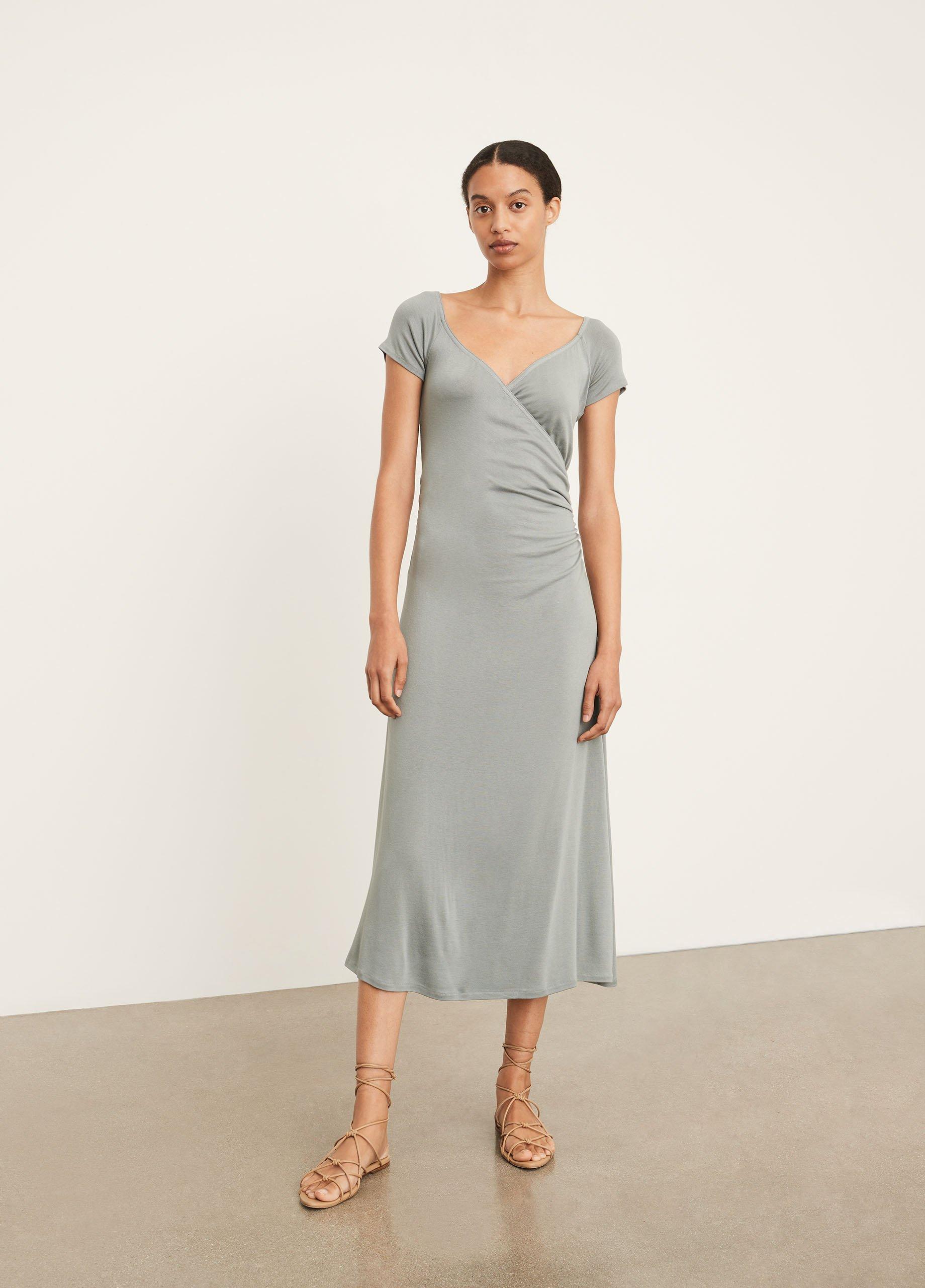 Vince store wrap dress