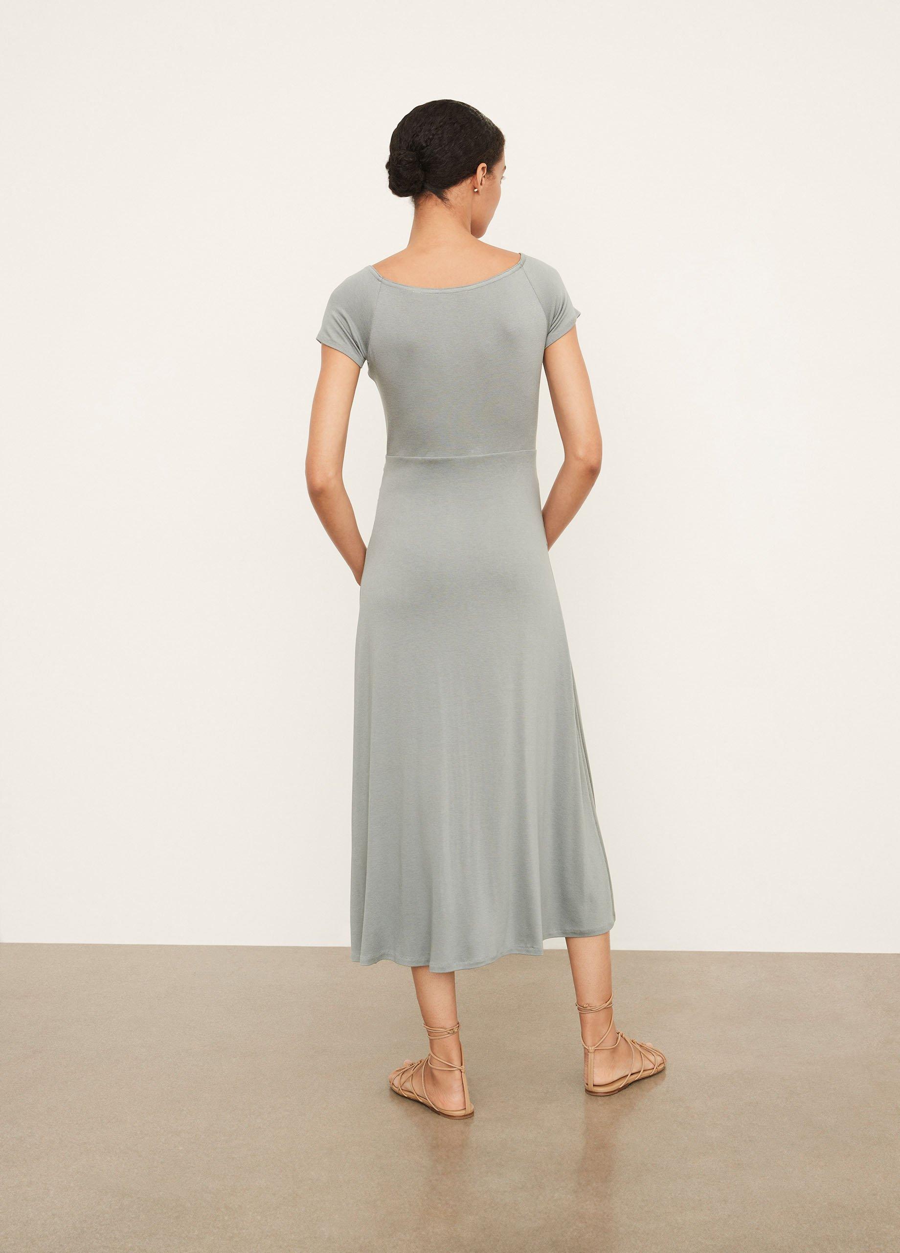 Short Sleeve Wrap Dress image number 3