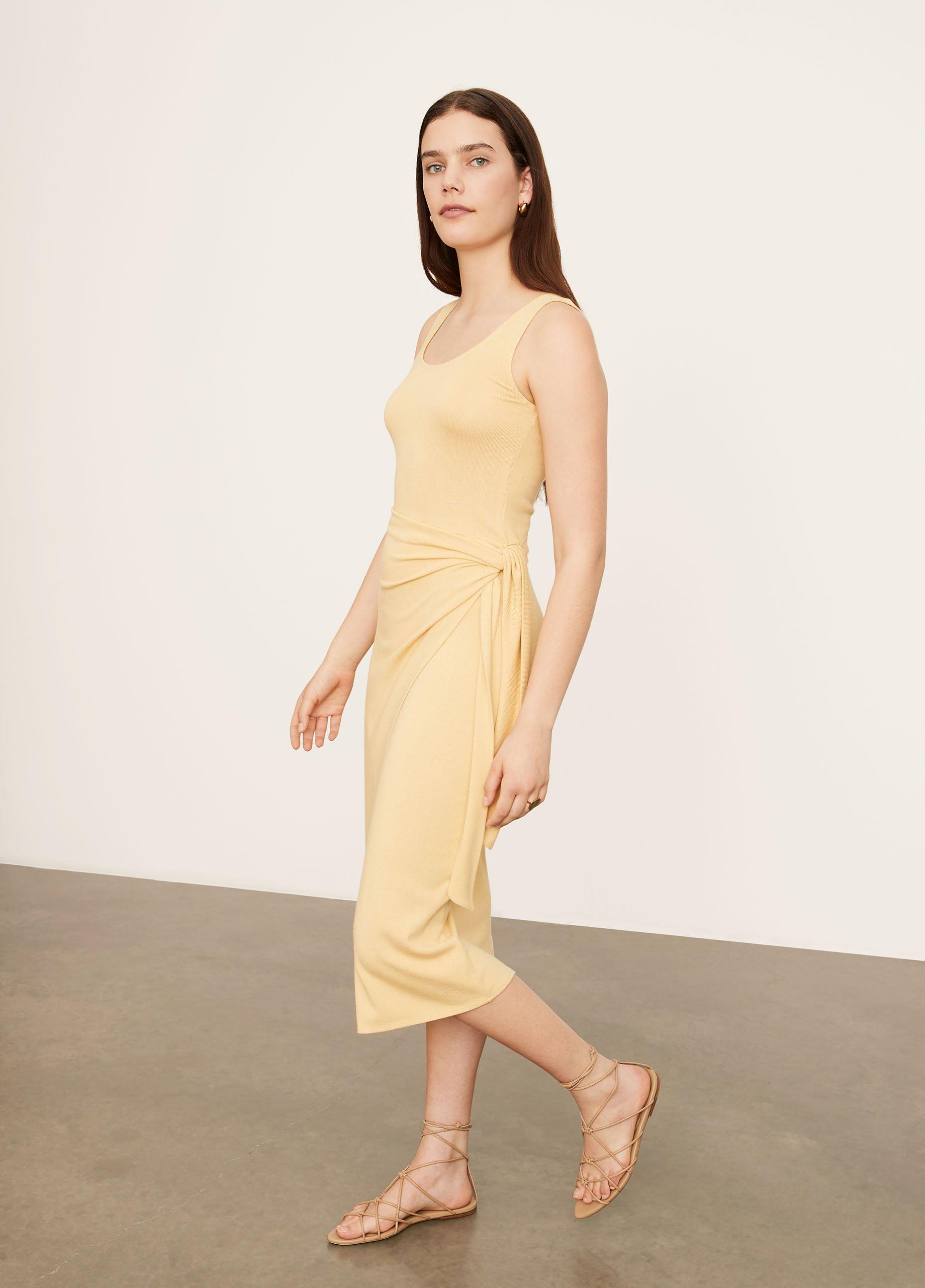 Vince sleeveless hotsell wrap dress