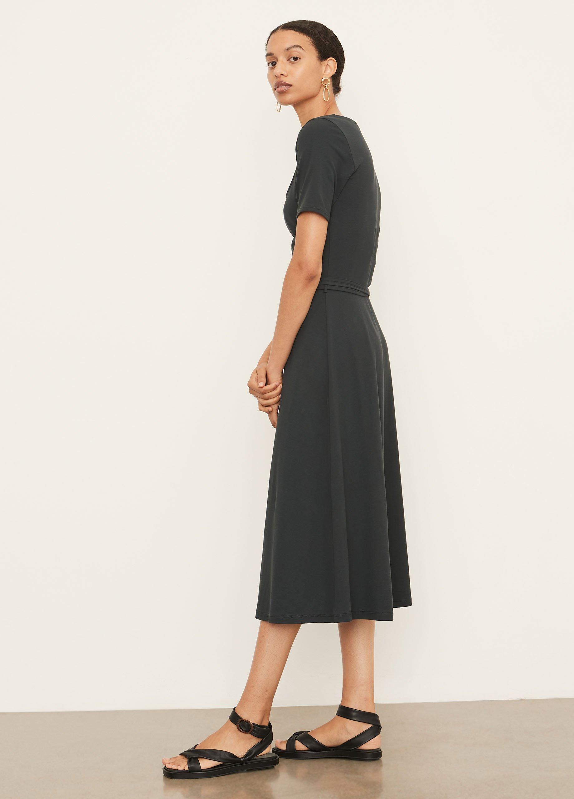 Short Sleeve Square-Neck Dress image number 2