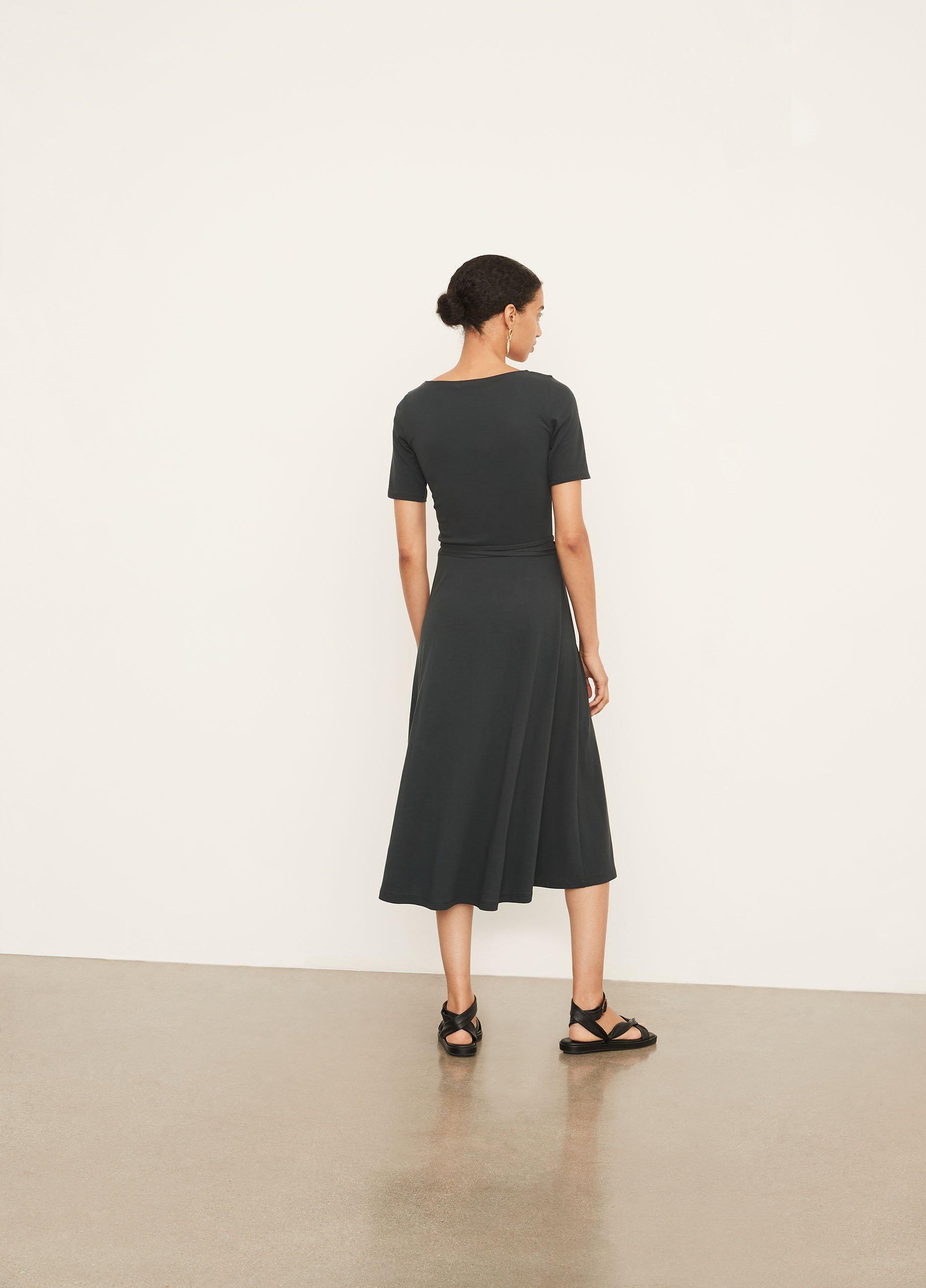 Short Sleeve Square-Neck Dress image number 3