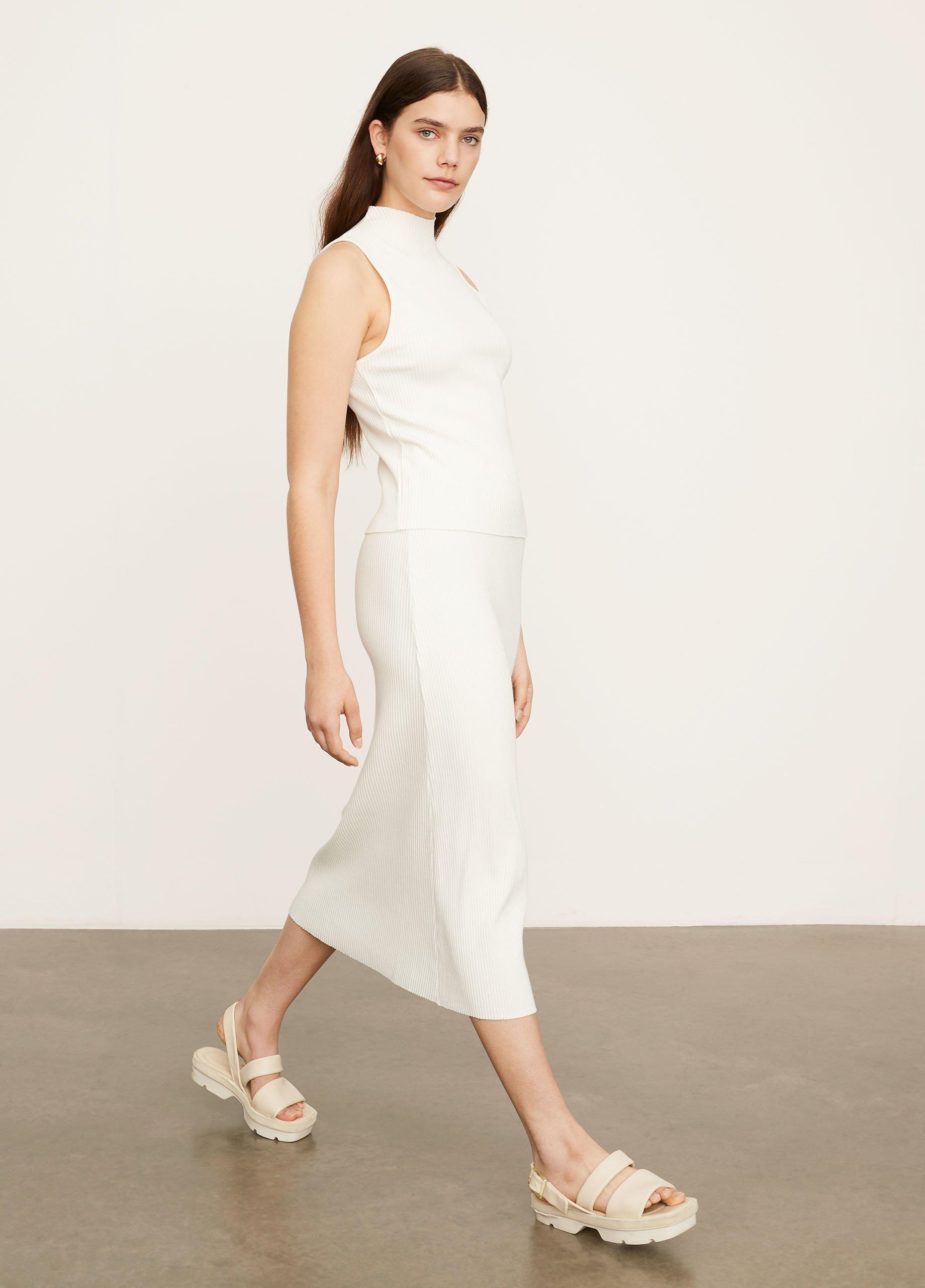 Ribbed Midi Skirt image number 2