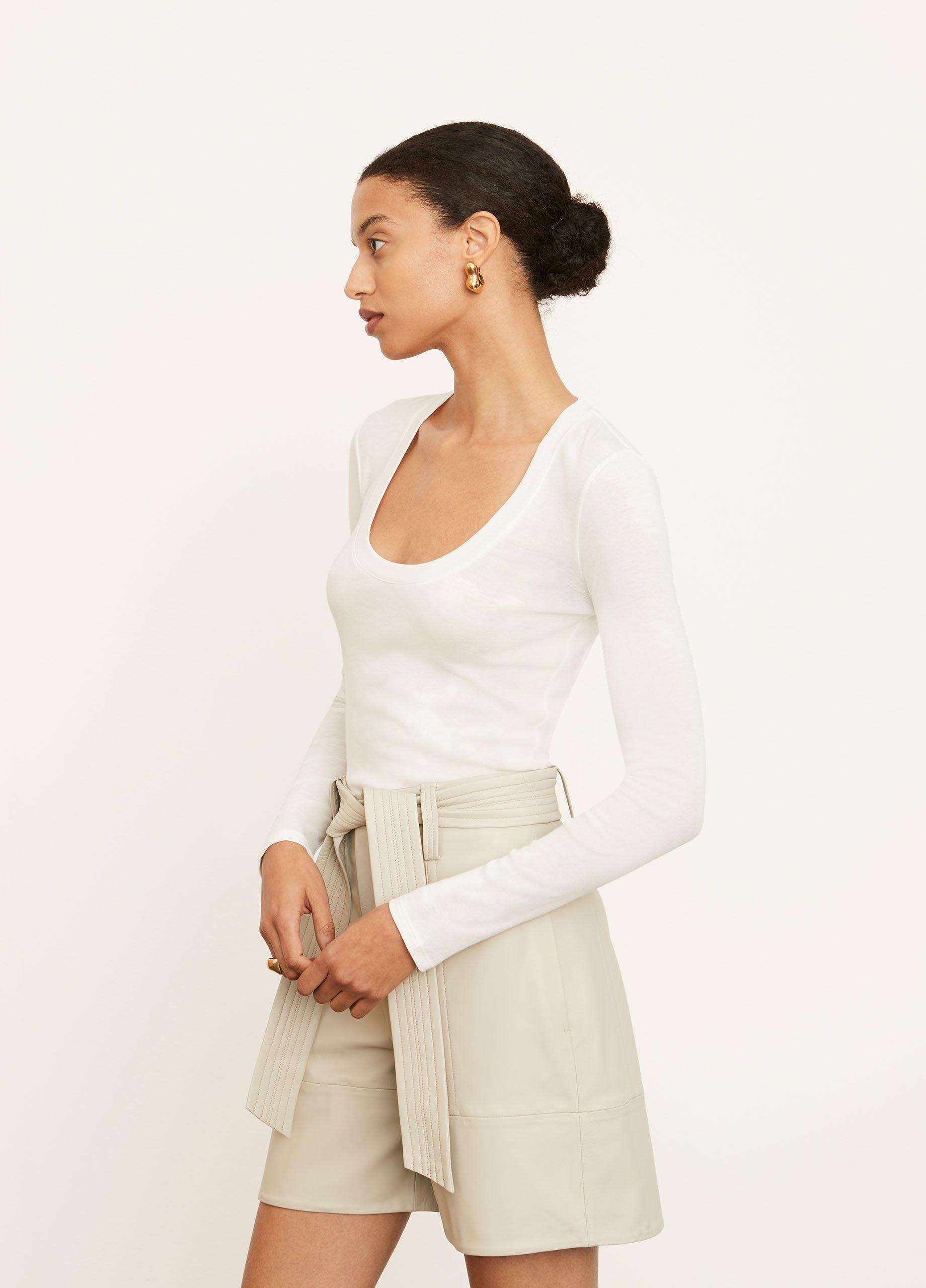 Scoop Neck Long Sleeve T-Shirt image number 2