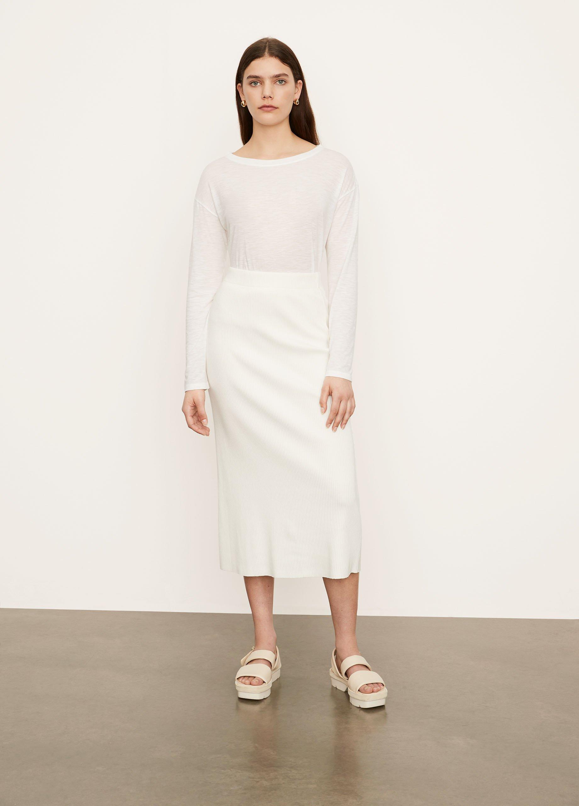 Boxy Long Sleeve Crew Neck T-Shirt image number 0