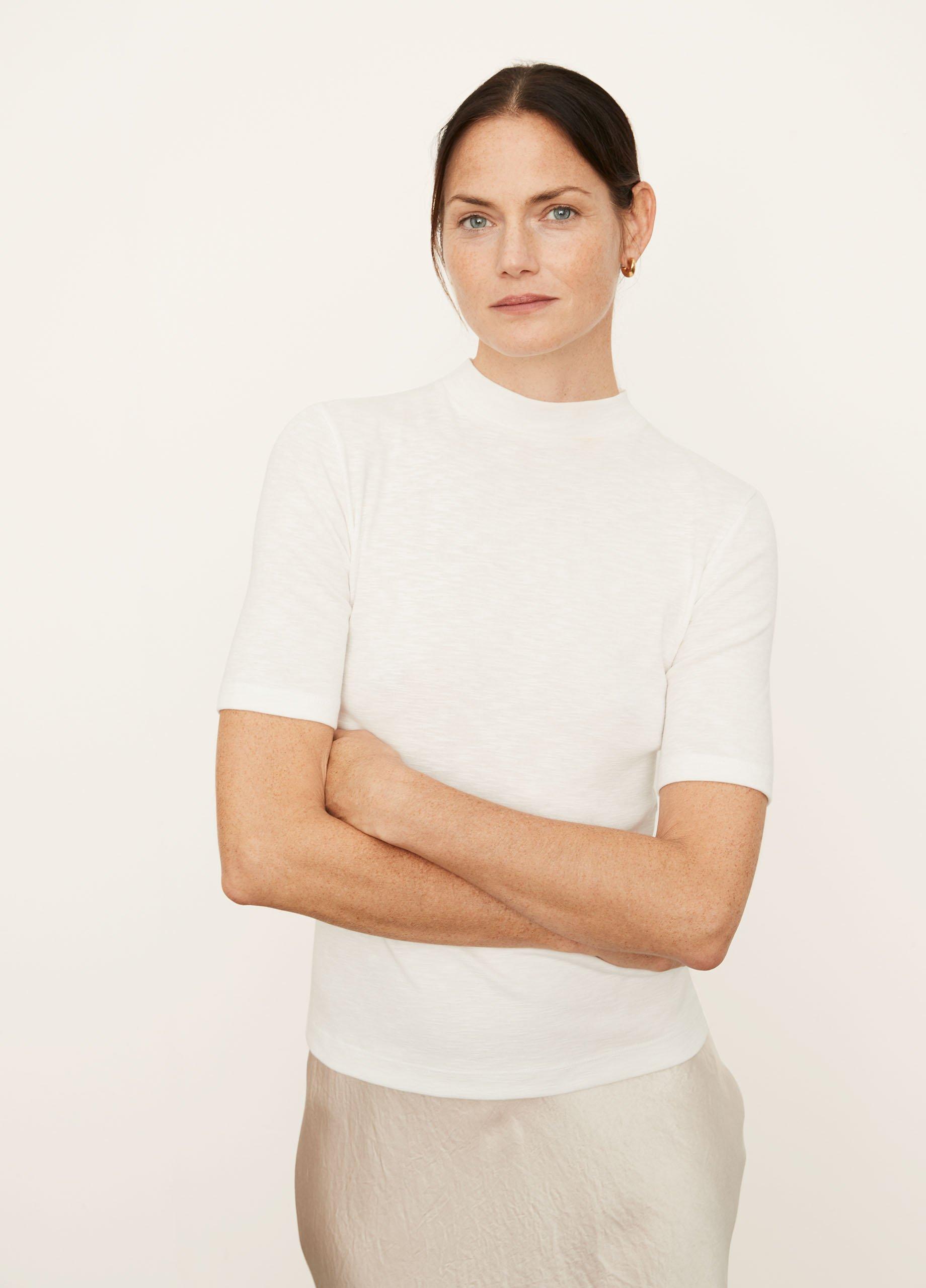 Elbow Sleeve Mock Neck image number 2