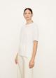 Linen Short Sleeve Relaxed Crew Neck Tee image number 2
