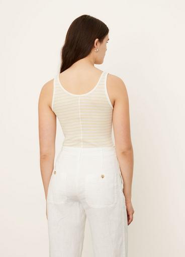 Striped Scoop Neck Camisole image number 3