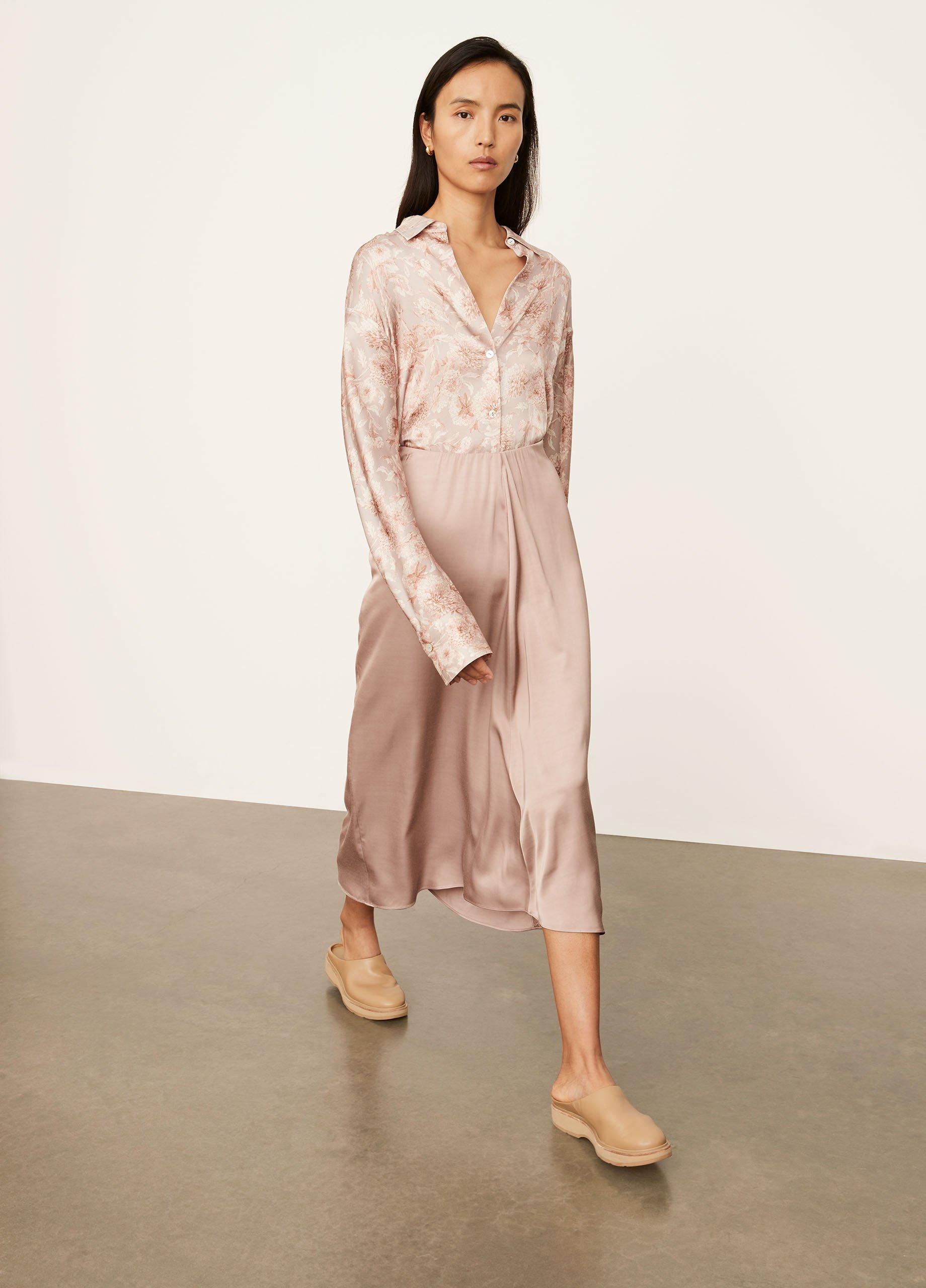 Draped Pleat Skirt image number 1