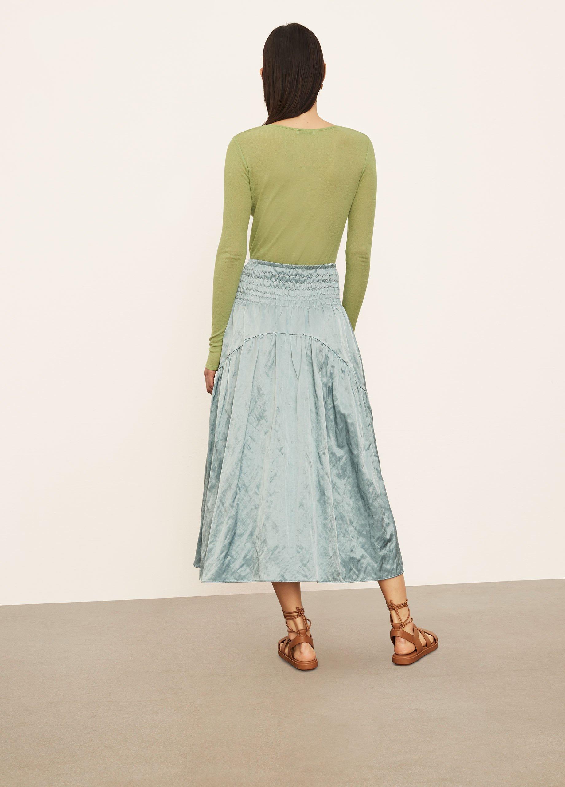 【ThreeTimes】 Smocking dream skirt Smocking dream mini skirt – threetimes