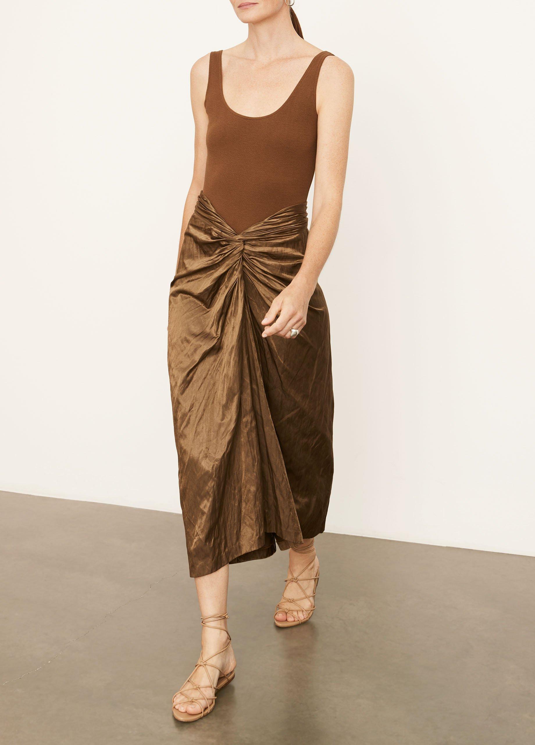 Twist Front Skirt image number 1