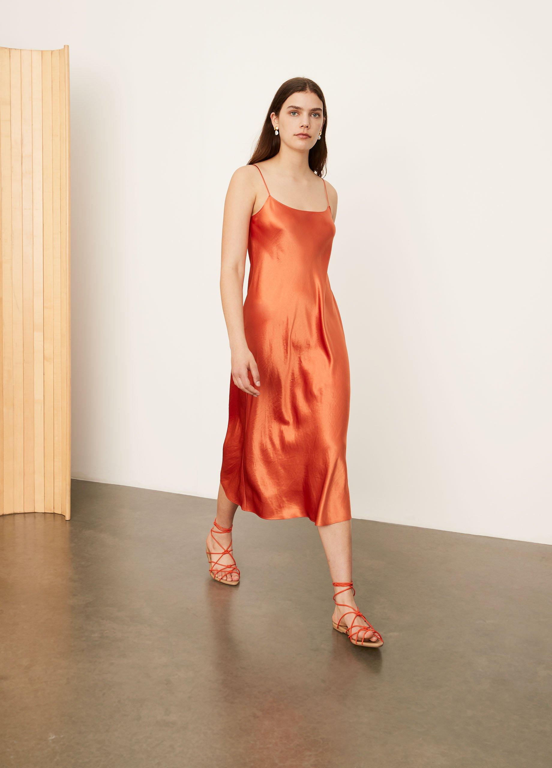 Vince Satin Slip Dress