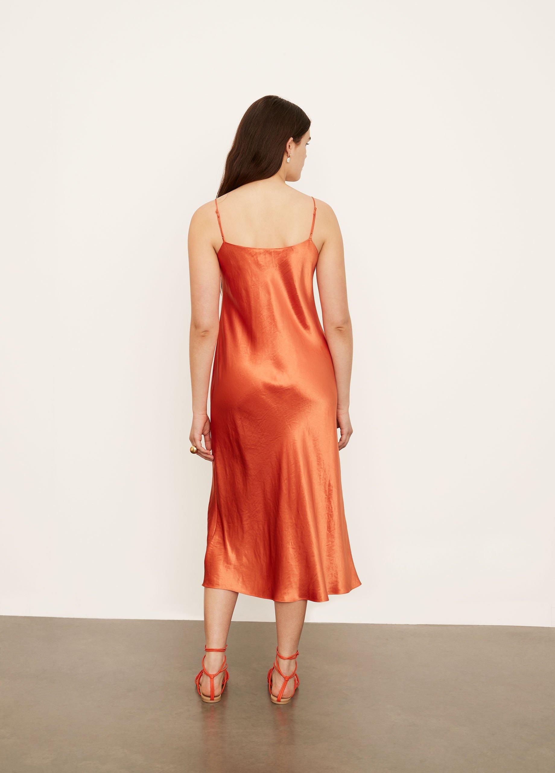 Vince silk sale slip dress