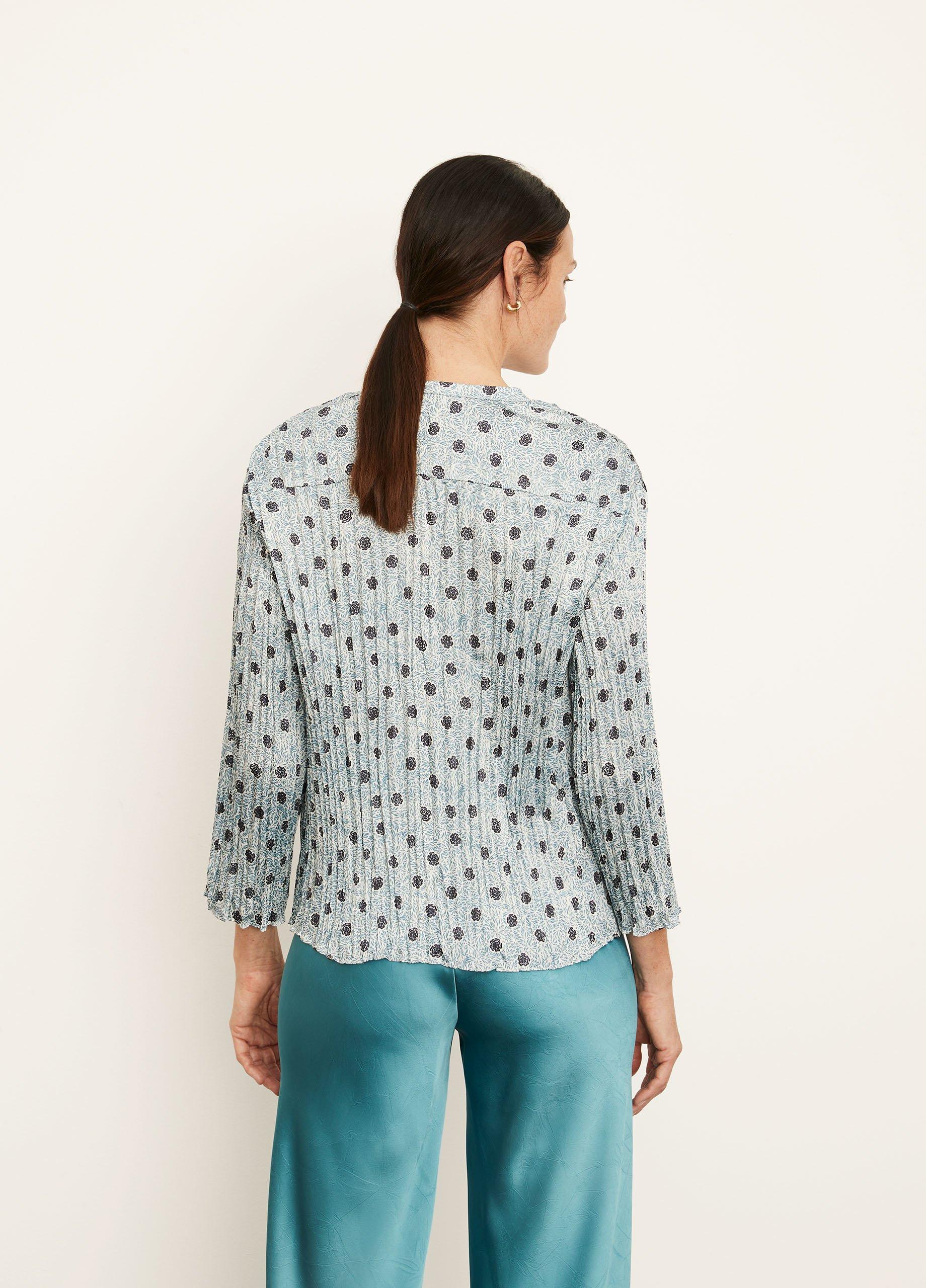 Camellia Long Sleeve Pleated Blouse image number 3