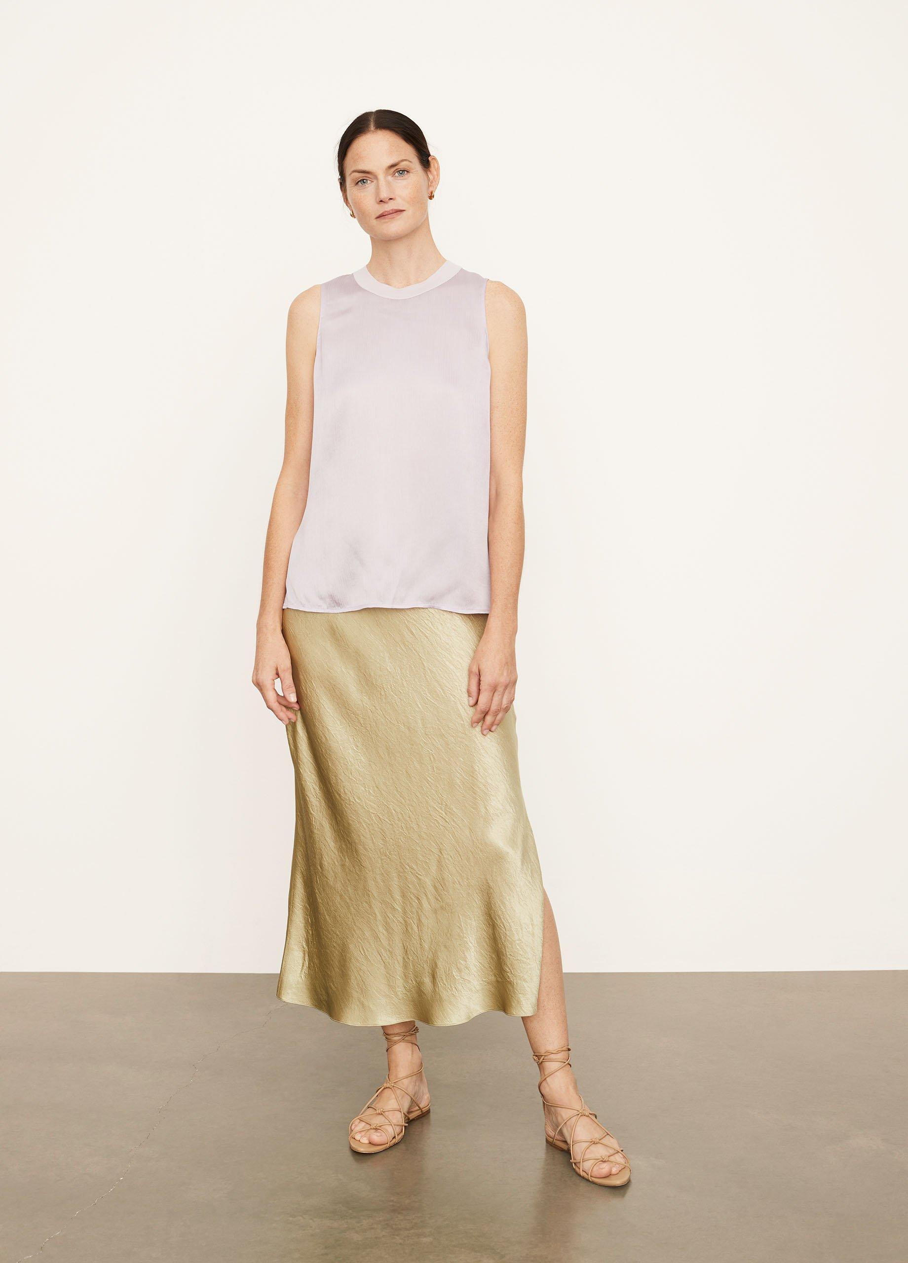 Rib-Trim Shell in Vince Products Women | Vince