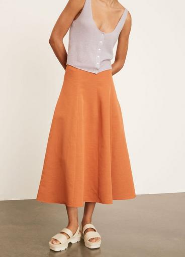 Paneled Slip Skirt image number 1