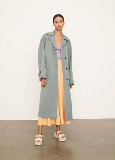 Soft Faille Coat image number 0