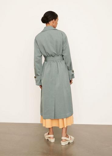 Soft Faille Coat image number 3