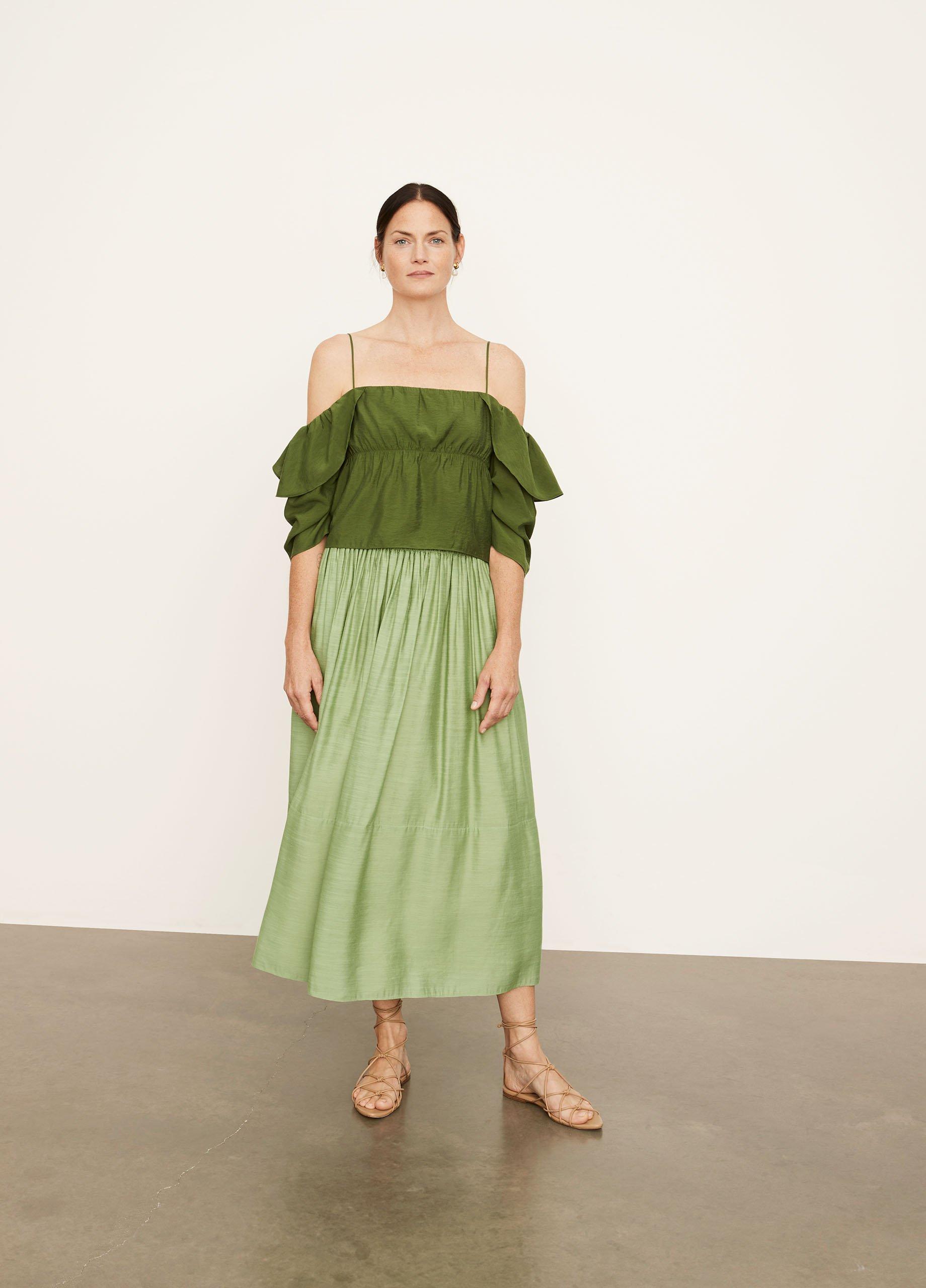 Paneled Long Sleeve Camisole image number 0