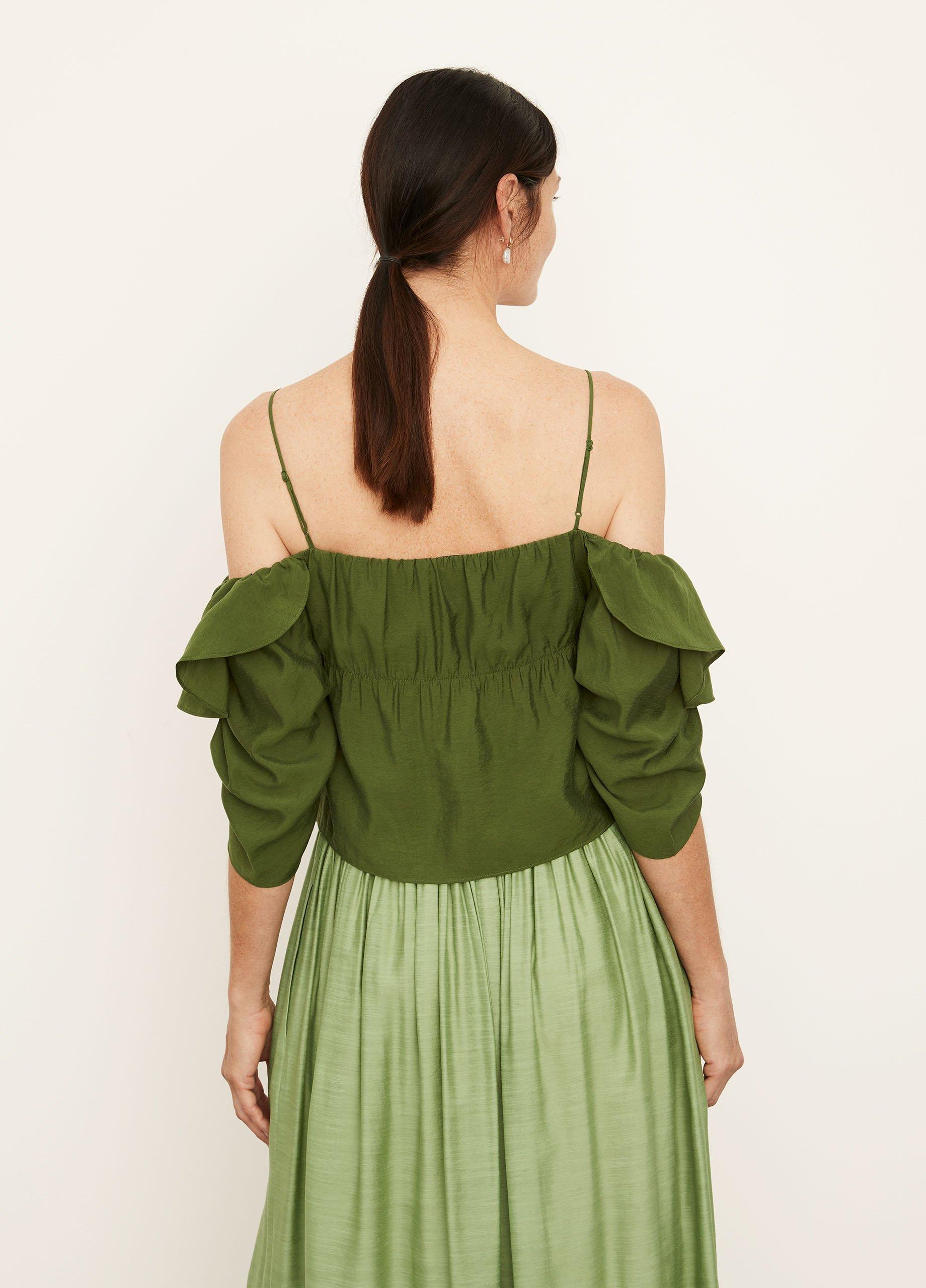 Paneled Long Sleeve Camisole image number 3