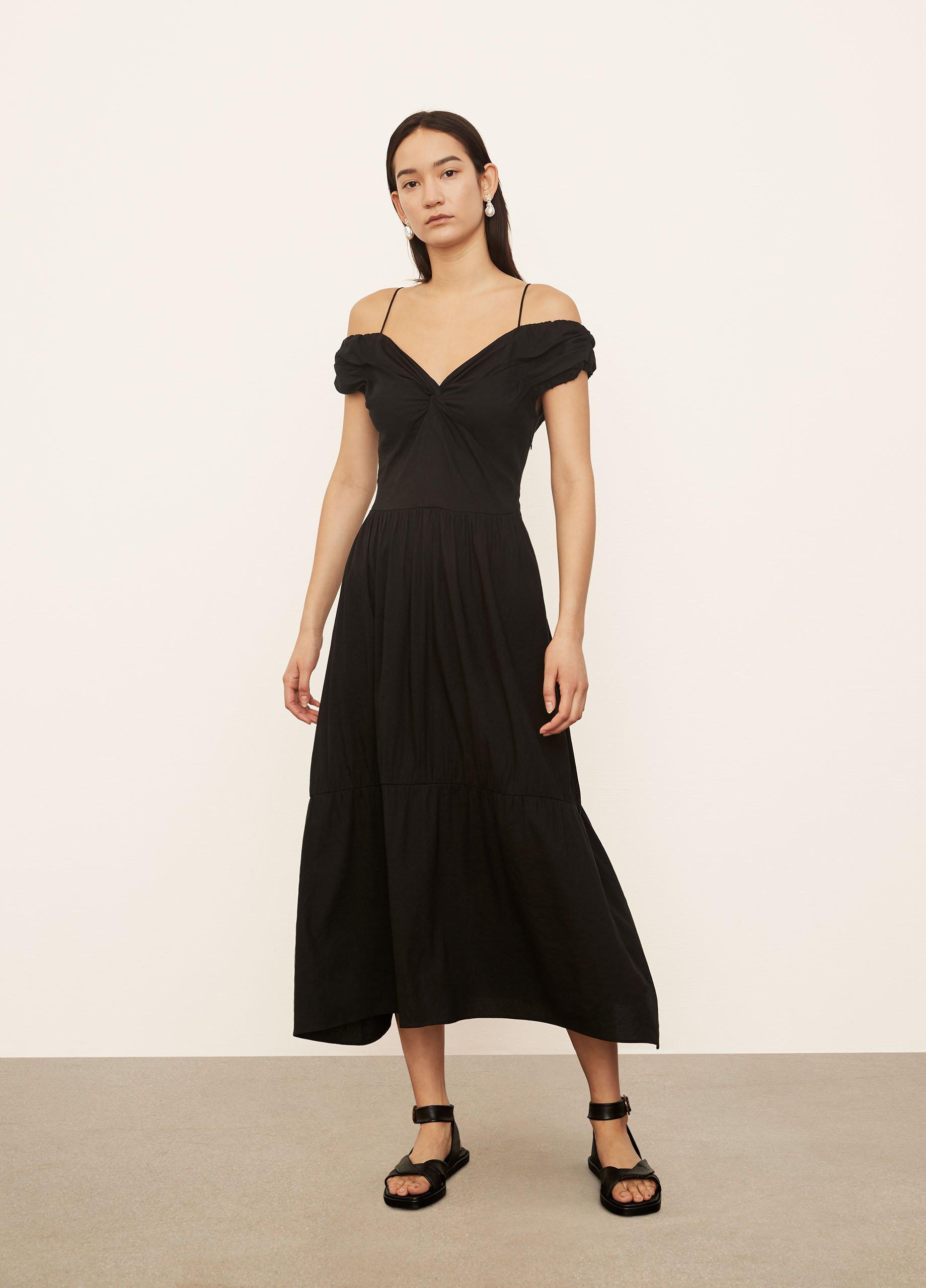 Off Shoulder Twist Front Dress image number 0