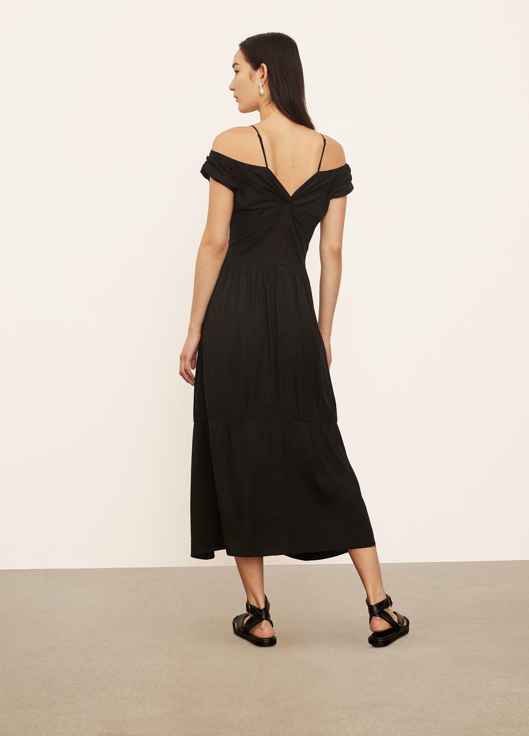 Off Shoulder Twist Front Dress image number 3