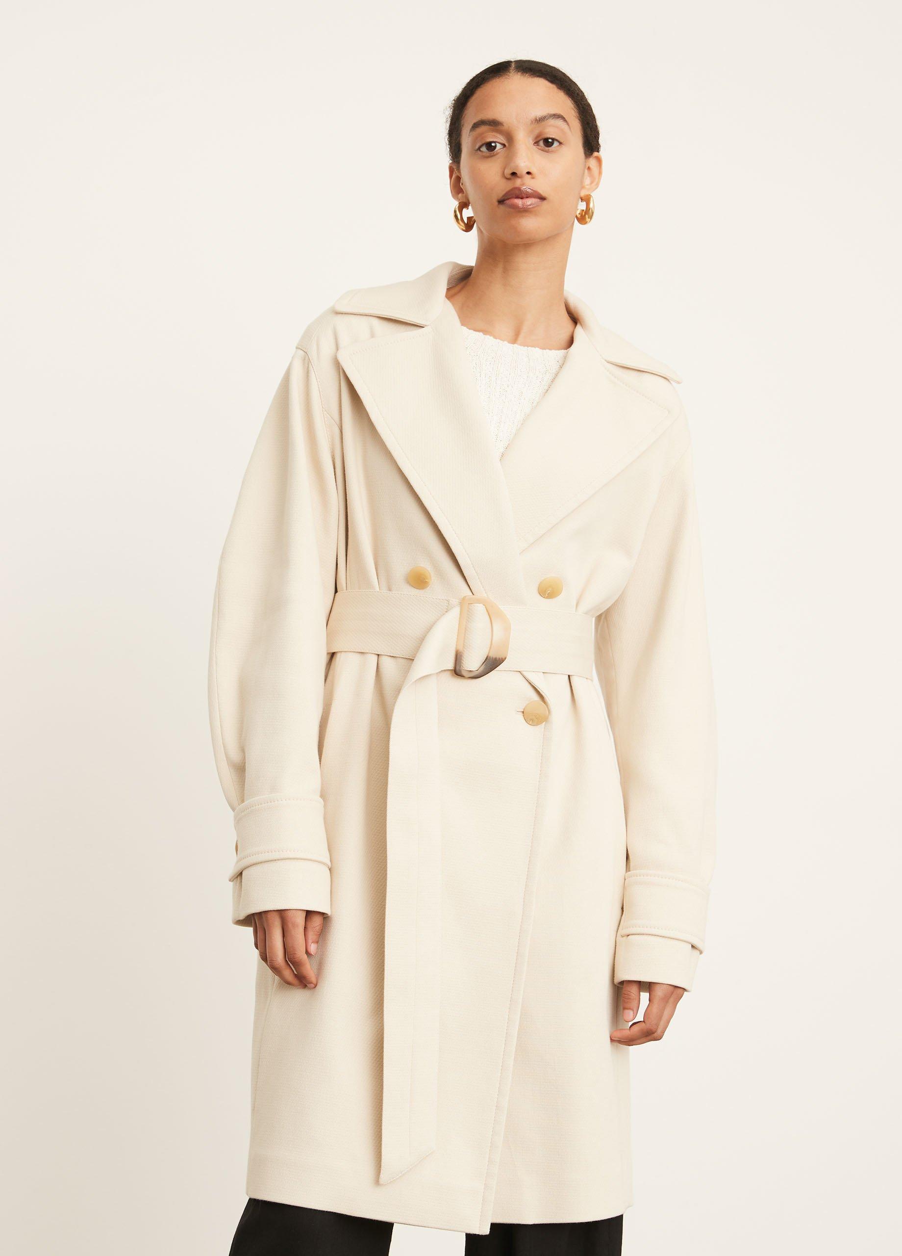 Belted Sculpture Coat image number 1