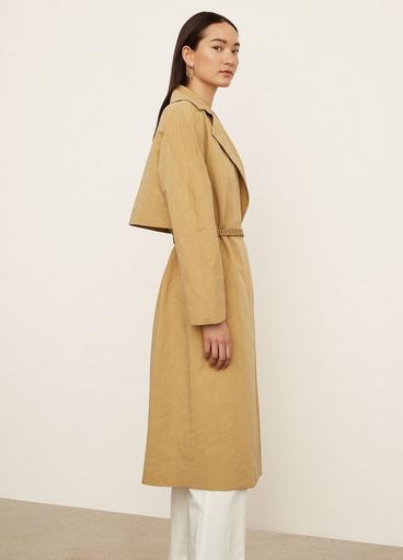 Braided-Belt Trench Coat image number 2