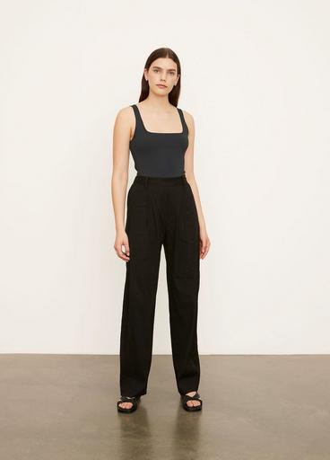 Pleat-Front Pull-On Pant image number 0