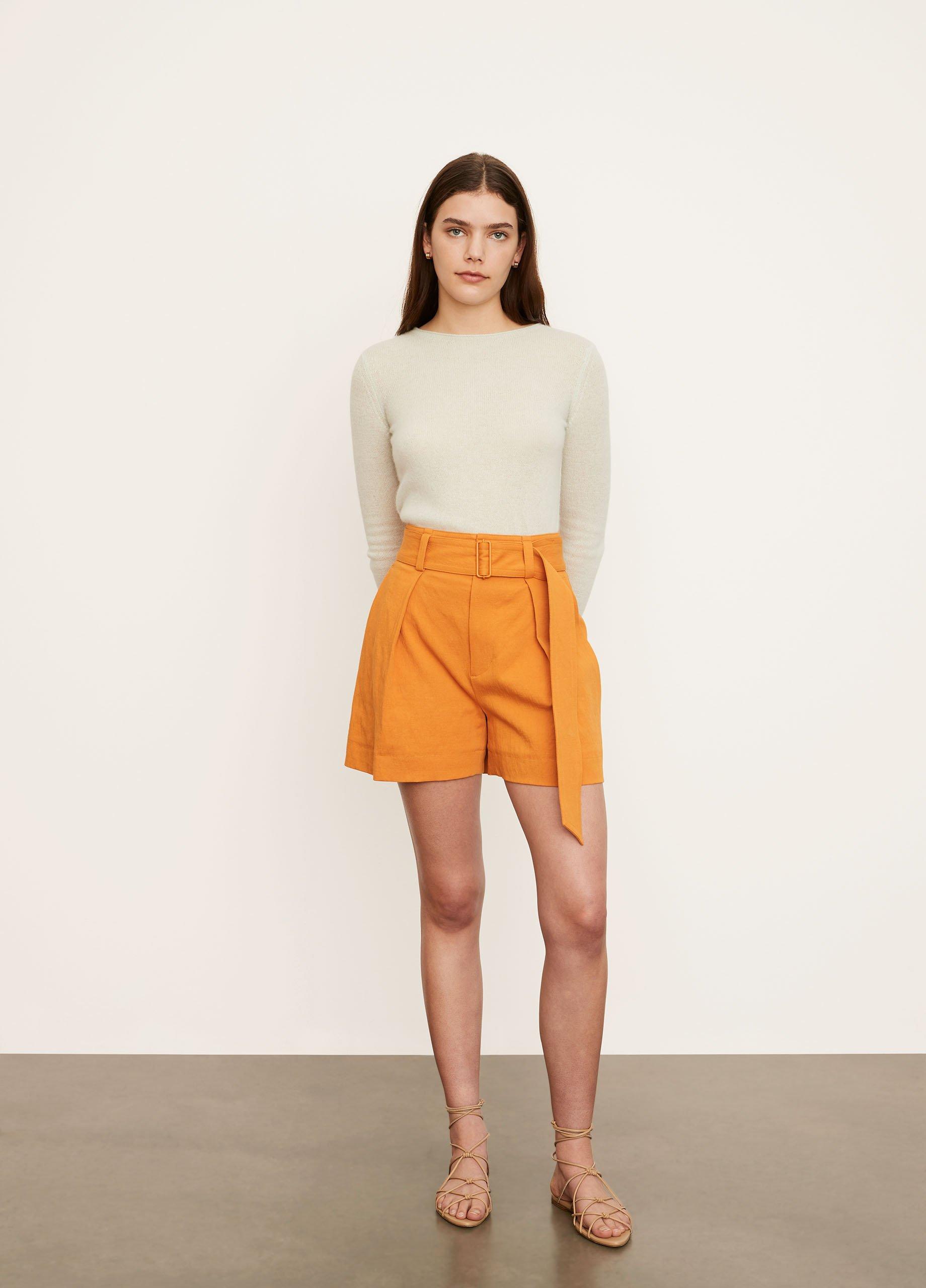 Belted Twill Short image number 0