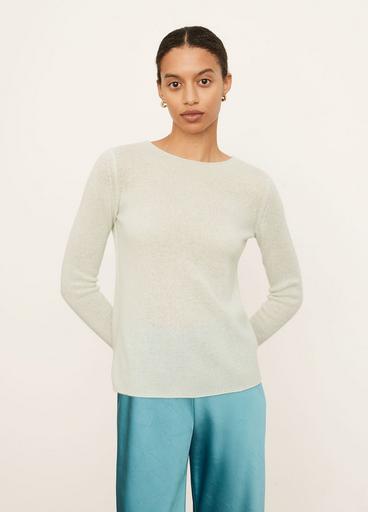 Cashmere Trimless Pullover Sweater image number 1