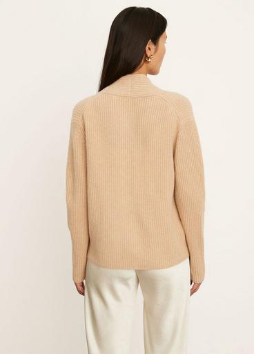 Vince Womens Ribbed Back Cardigan 