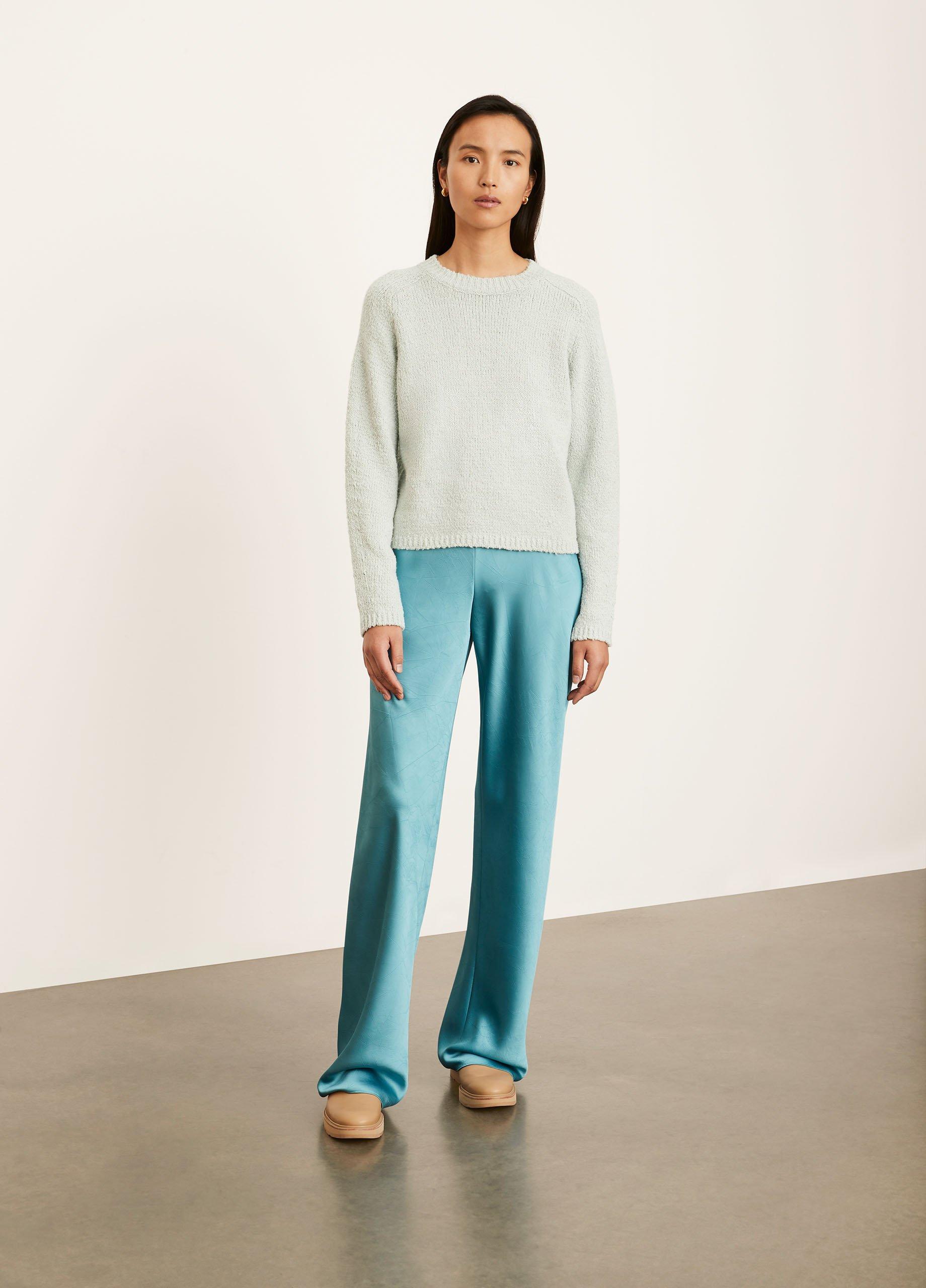 Pebbled Crew Neck Sweater image number 0