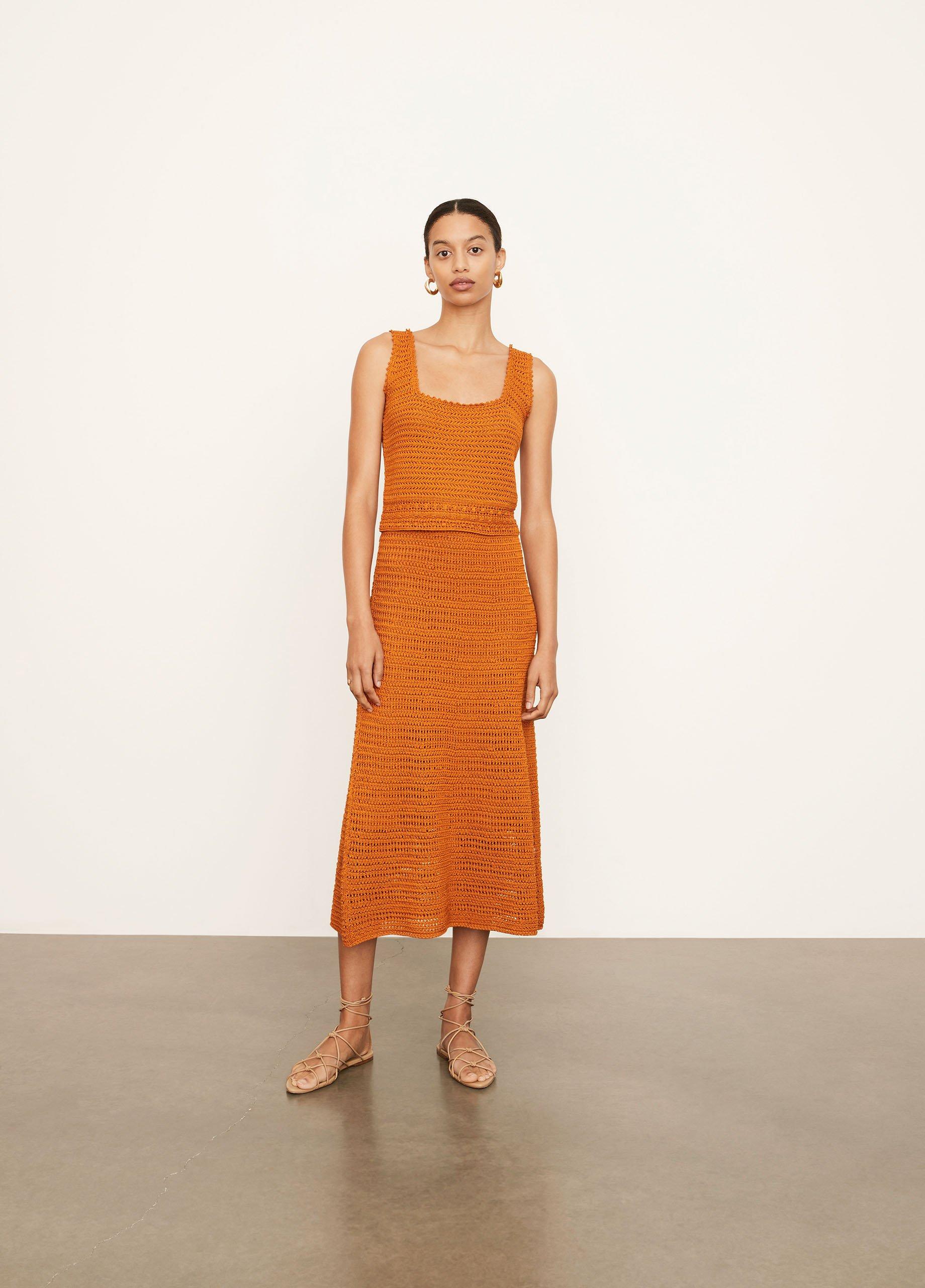 Crochet Square-Neck Camisole image number 0