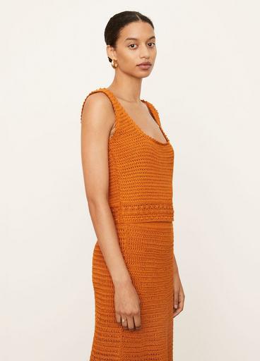 Crochet Square-Neck Camisole image number 2
