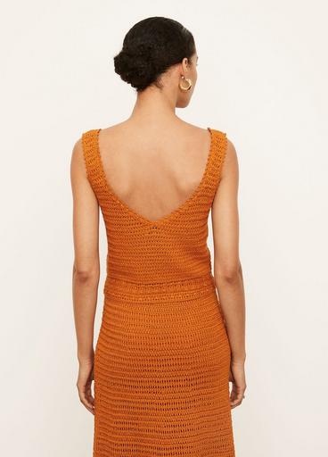 Crochet Square-Neck Camisole image number 3
