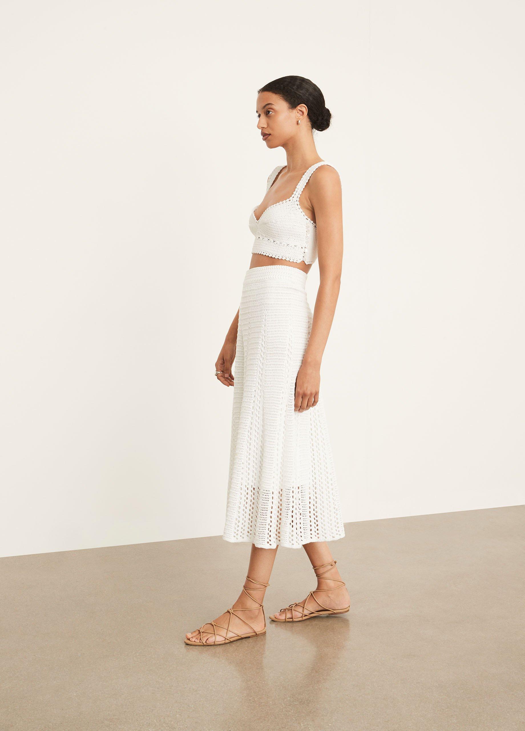 Godet Crochet Skirt image number 2