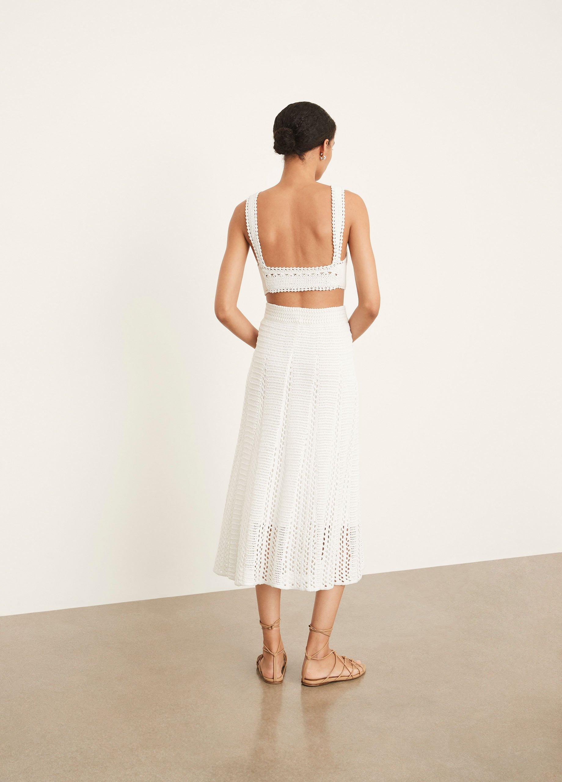 Godet Crochet Skirt image number 3