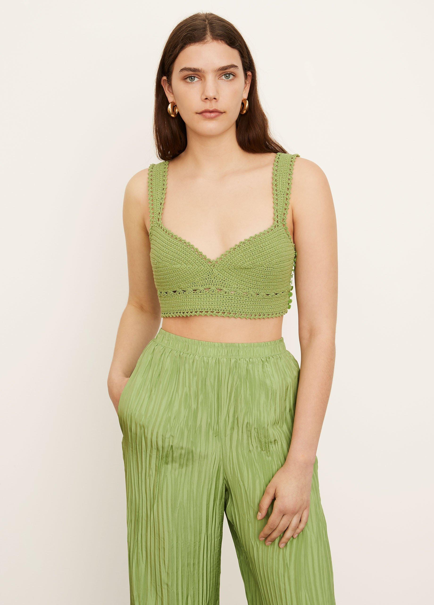 Lounge Crochet Bralette Top image number 1