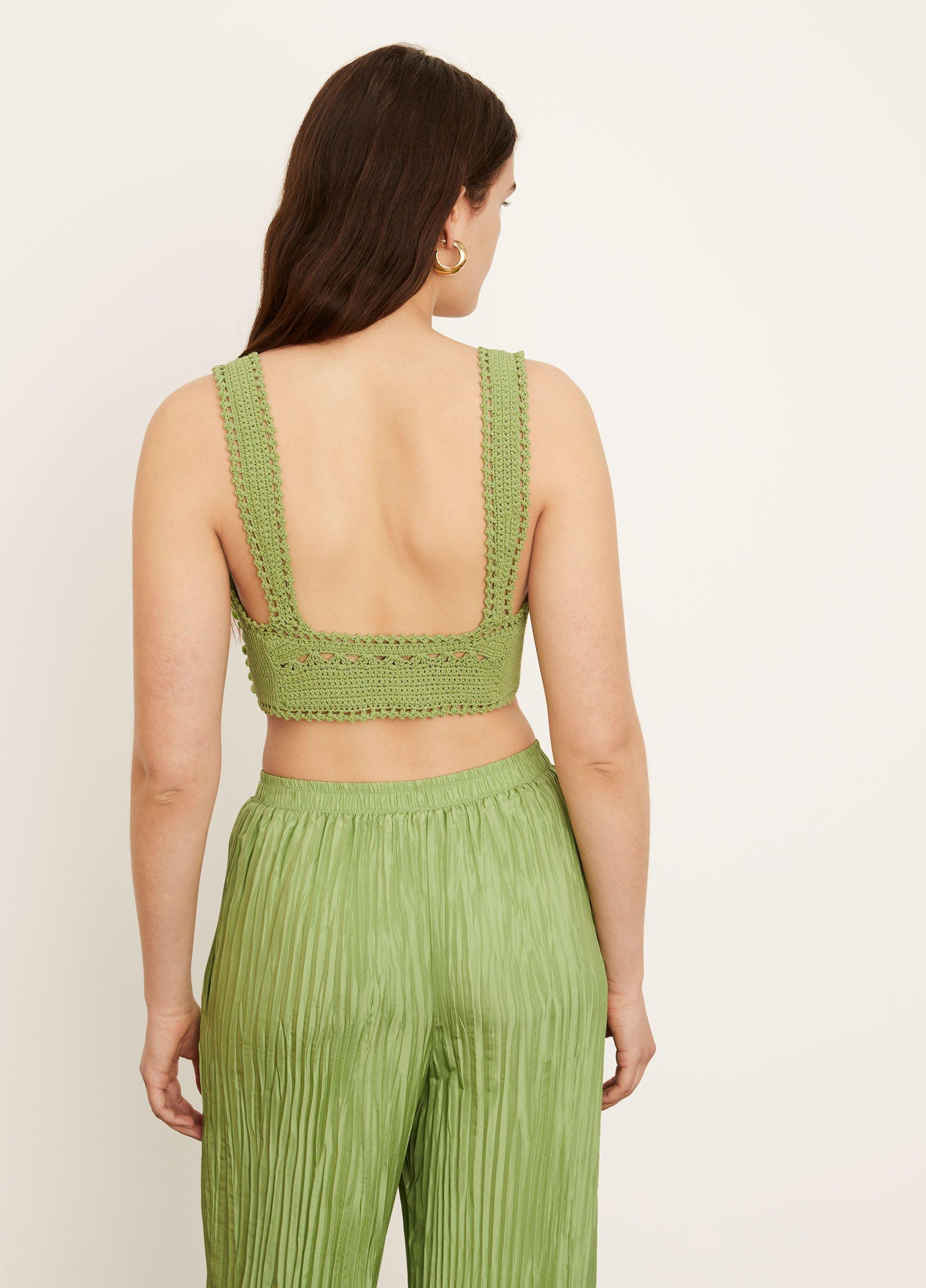 Lounge Crochet Bralette Top image number 3