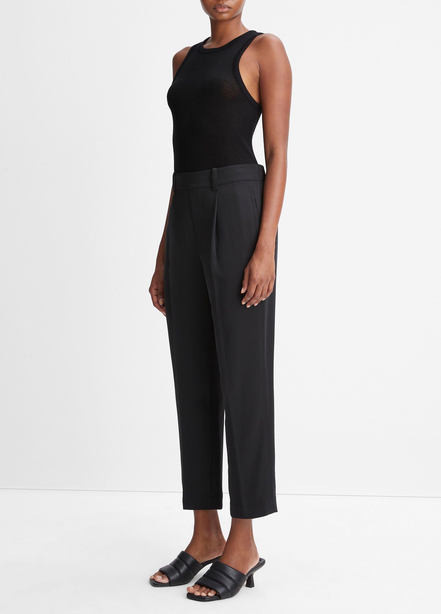 Mid-Rise Tapered Pull-On Pant