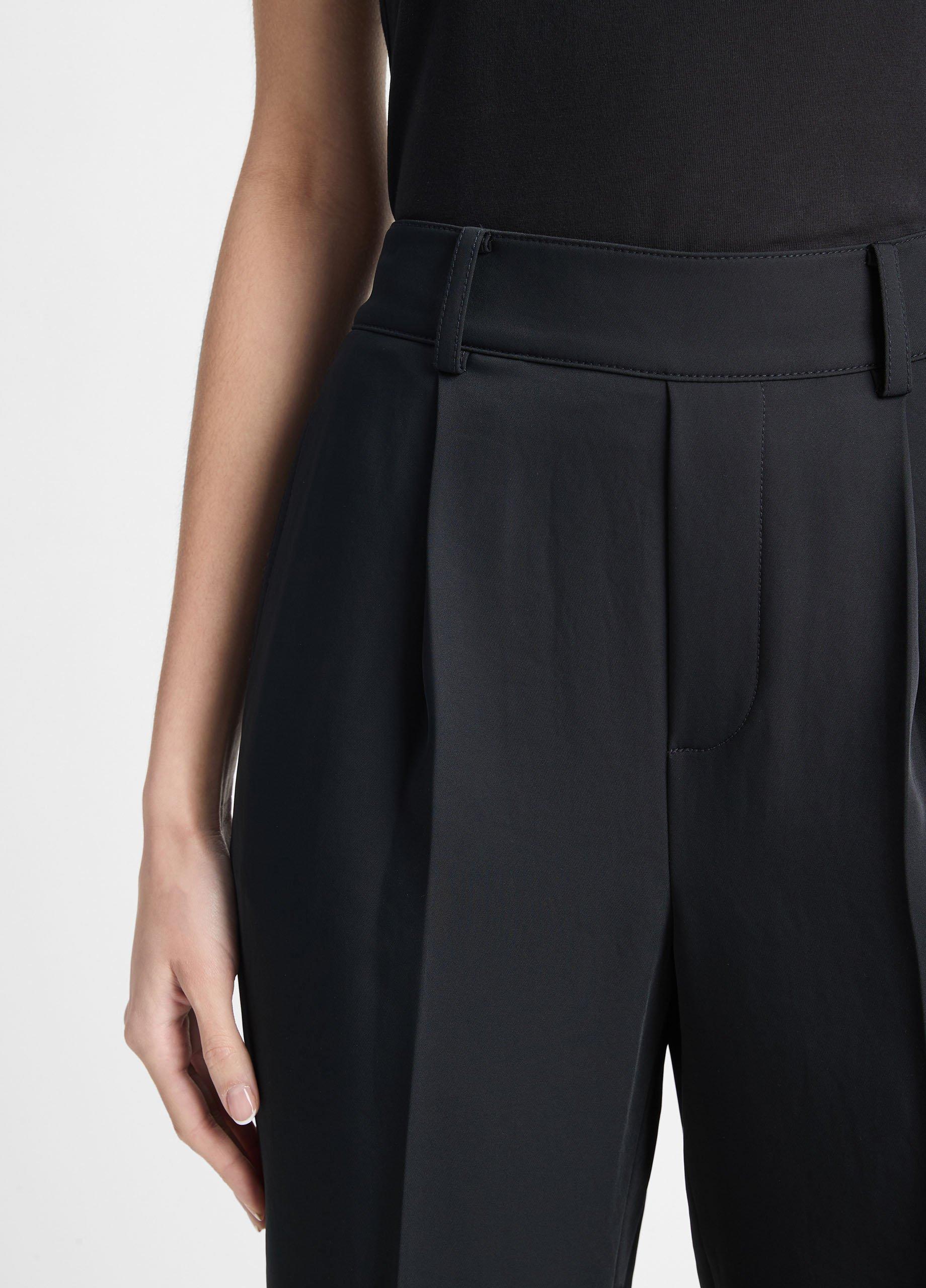 Mid-Rise Tapered Pull-On Pant