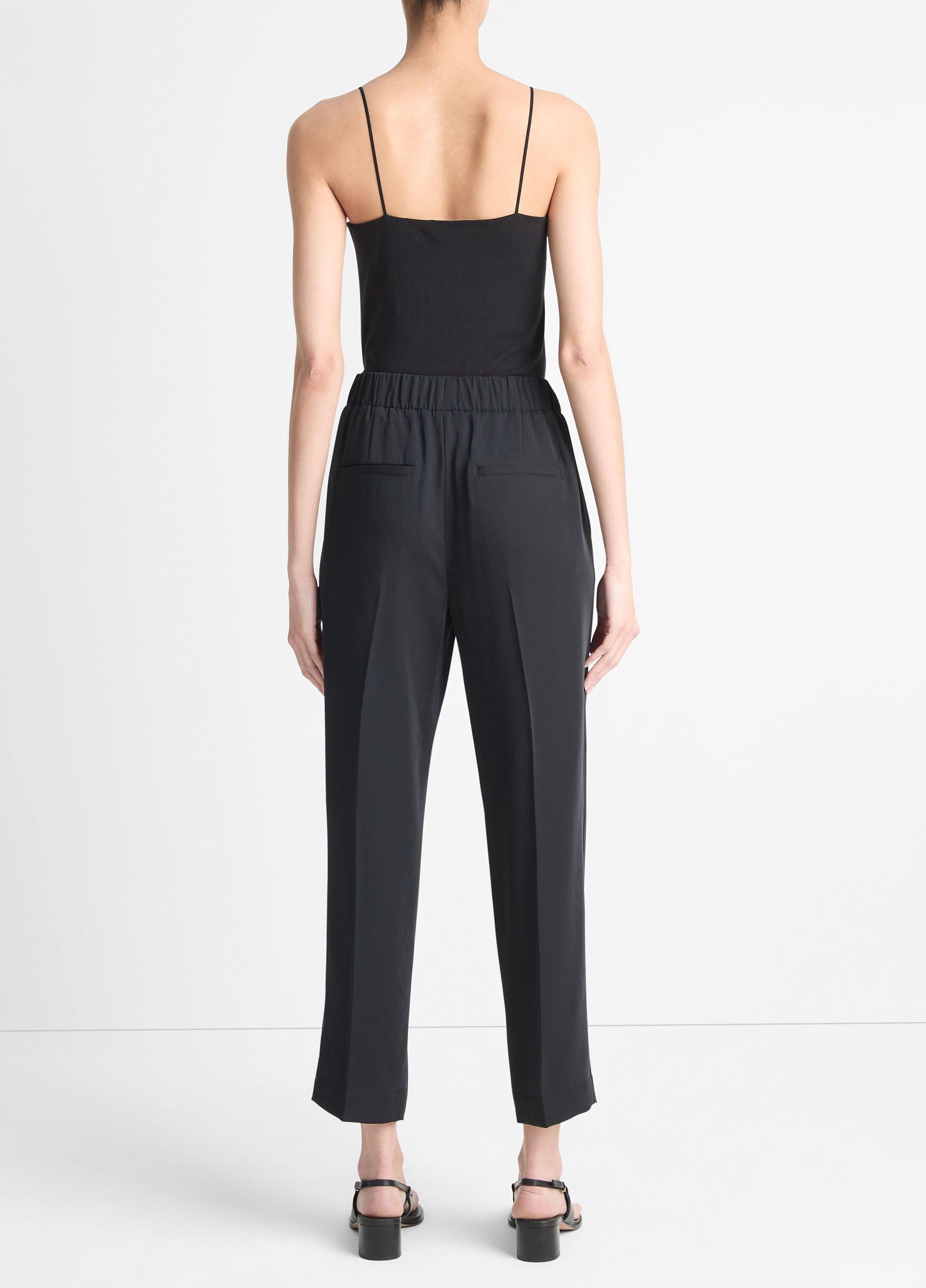 Mid-Rise Tapered Pull-On Pant in Trousers