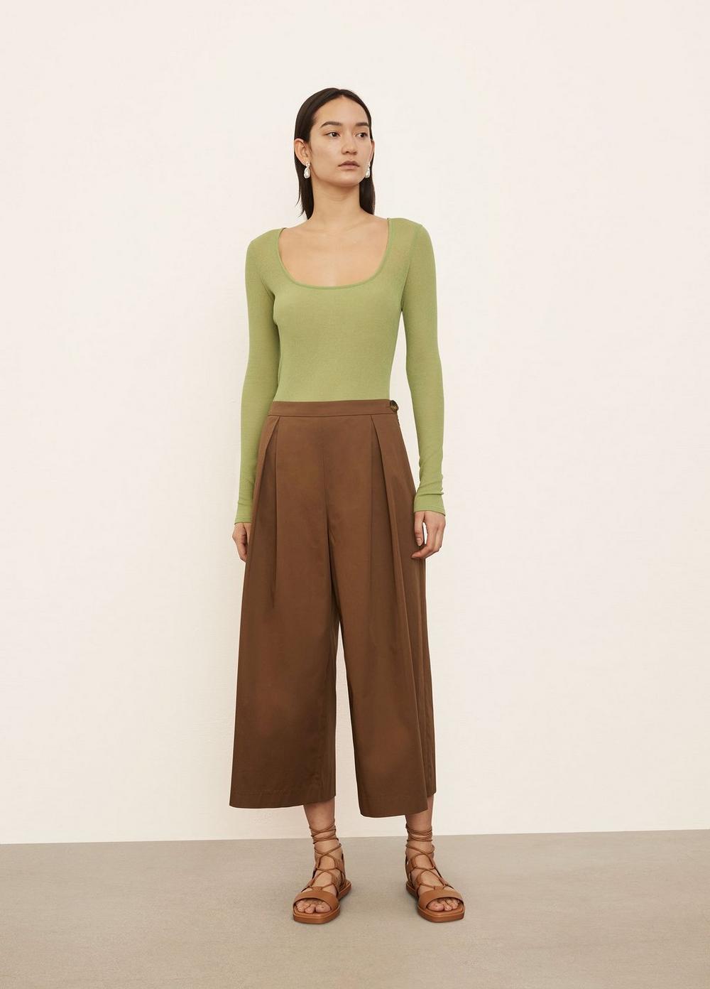 Pleated Culotte