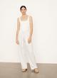 Soft Stripe Belted Pull-On Pant image number 0