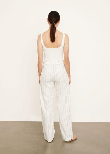 Soft Stripe Belted Pull-On Pant image number 3